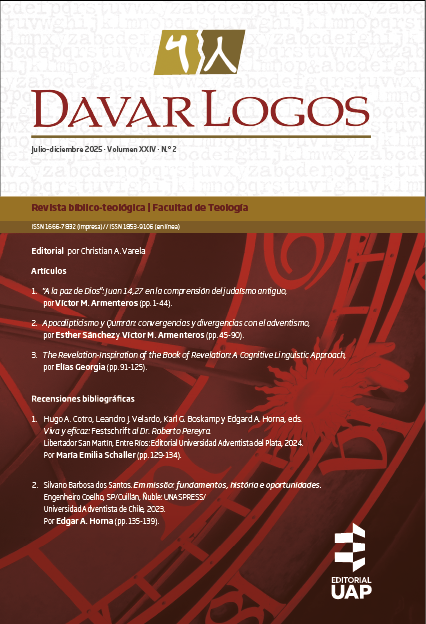 					Ver Vol. 24 Núm. 2 (2025): DavarLogos
				